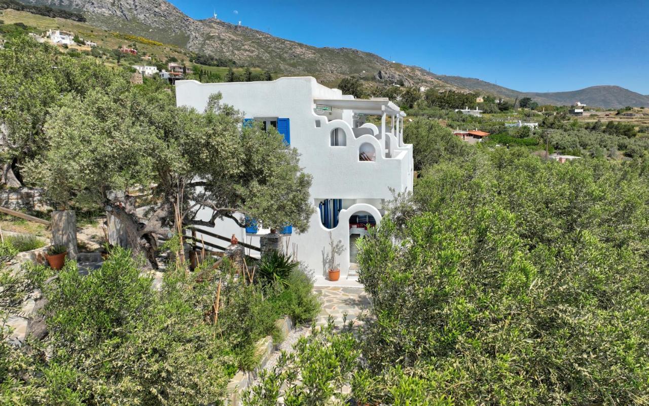 Aspra Chomata Villas Karystos  Esterno foto